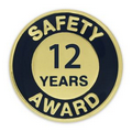 Safety Award Pin - 12 Year